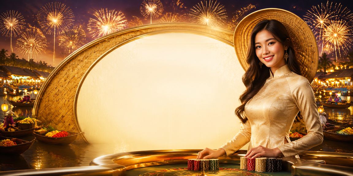 Người dùng tại Cần Thơ kiểm tra giao dịch thanh toán trực tuyến dưới bóng nón lá